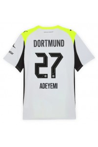 Fotbalové Dres Borussia Dortmund Karim Adeyemi #27 Venkovní Oblečení 2025-26 Krátký Rukáv